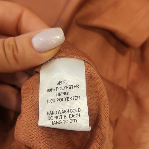 Lulus Days of Beauty in Vintage Rose Butnout Floral Mini Skater Dress size XS - Picture 12 of 15